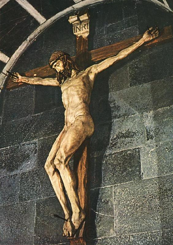 BRUNELLESCHI, Filippo Crucifix Spain oil painting art
